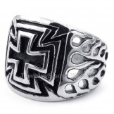 Titanium Cross Ring