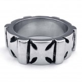 Titanium Cross Ring