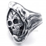 Titanium Skull Ring