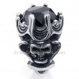 Black Zircon Titanium Ring