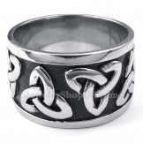 Titanium Irish Knot Ring