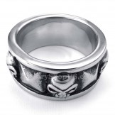 Titanium Skull Ring