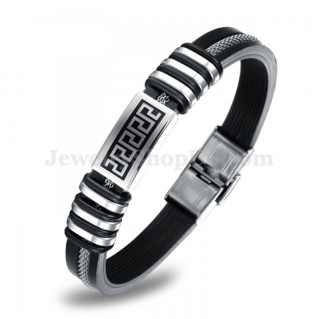 Graceful Men's Personality Titanium Bracelet C888