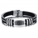 Graceful Men's Personality Titanium Bracelet C888