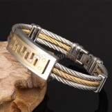 Online Classical Men's Titanium Bracelet N784