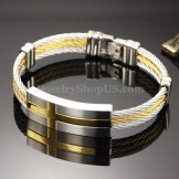Personality Men's Titanium Bracelet N754