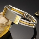 Exquisite Men's Titanium Bracelet N755