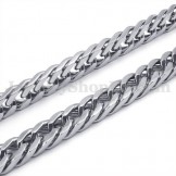 Hot Sale Silver Men's Titanium Necklace Chain