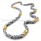 Fashion Men's Titanium Necklace Chain