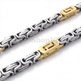 Fashion Men's Titanium Necklace Chain