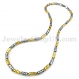 Exquisite Gold Men's Titanium Necklace Chain