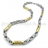 Exquisite Men's Titanium Necklace Chain