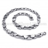 Exquisite Men's Titanium Necklace Chain