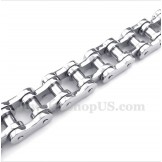 Men's Titanium Bicycle Chain Bracelet