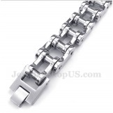 Men's Titanium Bicycle Chain Bracelet