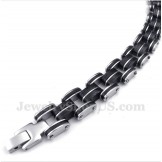 Men's Titanium Rubber Bracelet