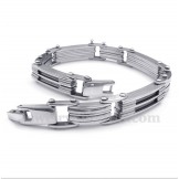 Men's Titanium Cable Bracelet