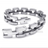 Men's Titanium Black Bracelet