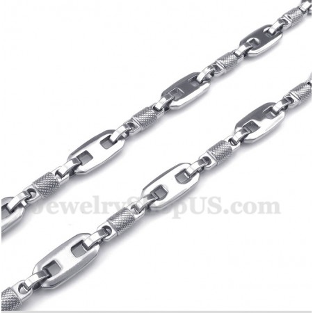 Men's Titanium Cylinder Necklace