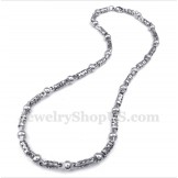 Men's Titanium Cylinder Necklace
