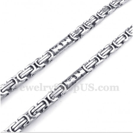 Men's Titanium Cylinder Necklace