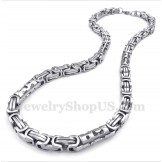 Men's Titanium Cylinder Necklace