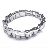 Men's Titanium Bicycle Chain Bracelet