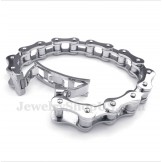 Men's Titanium Bicycle Chain Bracelet