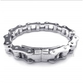 Men's Titanium Bicycle Chain Bracelet