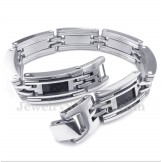 Men's Titanium Carbon Fiber Cable Bracelet