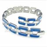 Men's Titanium Blue Bracelet