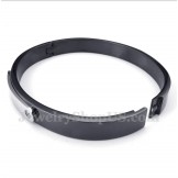 Men's Titanium Black Bracelet