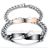 Men's Titanium Couple's Bracelet