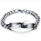 Men's Titanium Couple's Bracelet