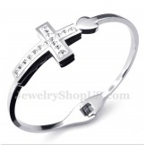 Men's Titanium Cross Bracelet