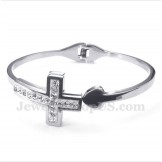 Men's Titanium Cross Bracelet