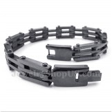 Men's Titanium Greek Meander Pattern Bracelet