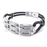 Men's Titanium Rubber Bracelet