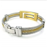 Men's Titanium Cable Bracelet