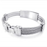 Men's Titanium Cable Bracelet