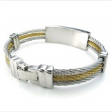 Men's Titanium Cable Bracelet