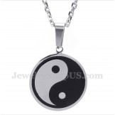 Men's Titanium Tai Chi Pendant with Free Chain