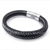 Men's Titanium Casted Cross Bracelet