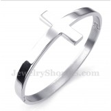 Men's Titanium Cross Bracelet