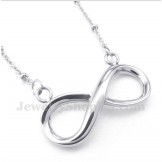Men's Titanium Infinity Symbol Necklace
