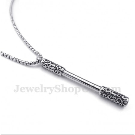 Men's Titanium Pendant with Free Chain
