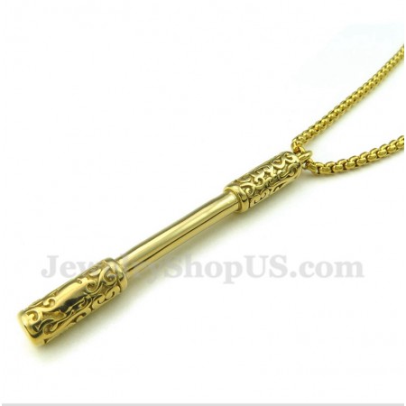 Men's Titanium Pendant with Free Chain