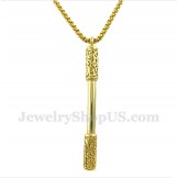 Men's Titanium Pendant with Free Chain