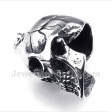 Men's Titanium Skull Pendant with Free Chain
