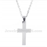 Men's Titanium Cross Pendant with Free Chain